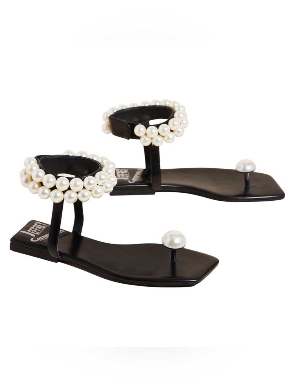 {Jeffrey Campbell} Chateau Pearl Embellished Sandals